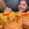 1 KG SPICY BOMBAY CHICKEN BIRYANI 🍗 WITH 3 BIG SPICY CHICKEN LEG PIECE CURRY, RAITA |FOOD CHALLENGE